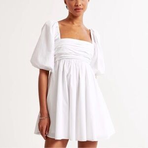 Abercrombie & Fitch Square Neck Mini Dress